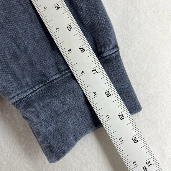 Ragwear Sweatshirt Men's Sz XL Gray 1/4 Zip Embroidered Collared Ribbed Trim - Picture 4 of 9